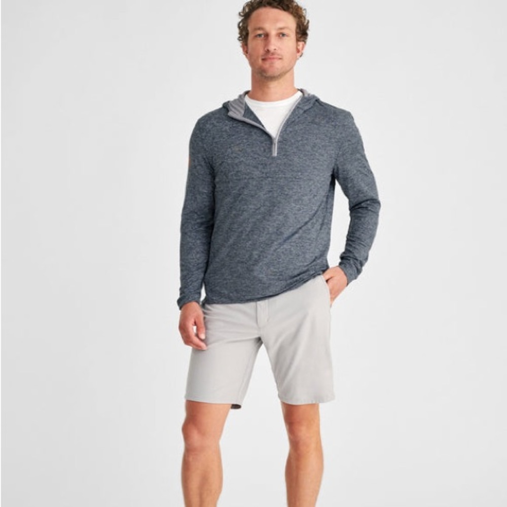 Johnnie O - Bowery Performance Quarter Zip Hoodie Pullover